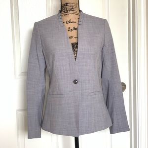 Banana Republic Ruffle Suit Jacket